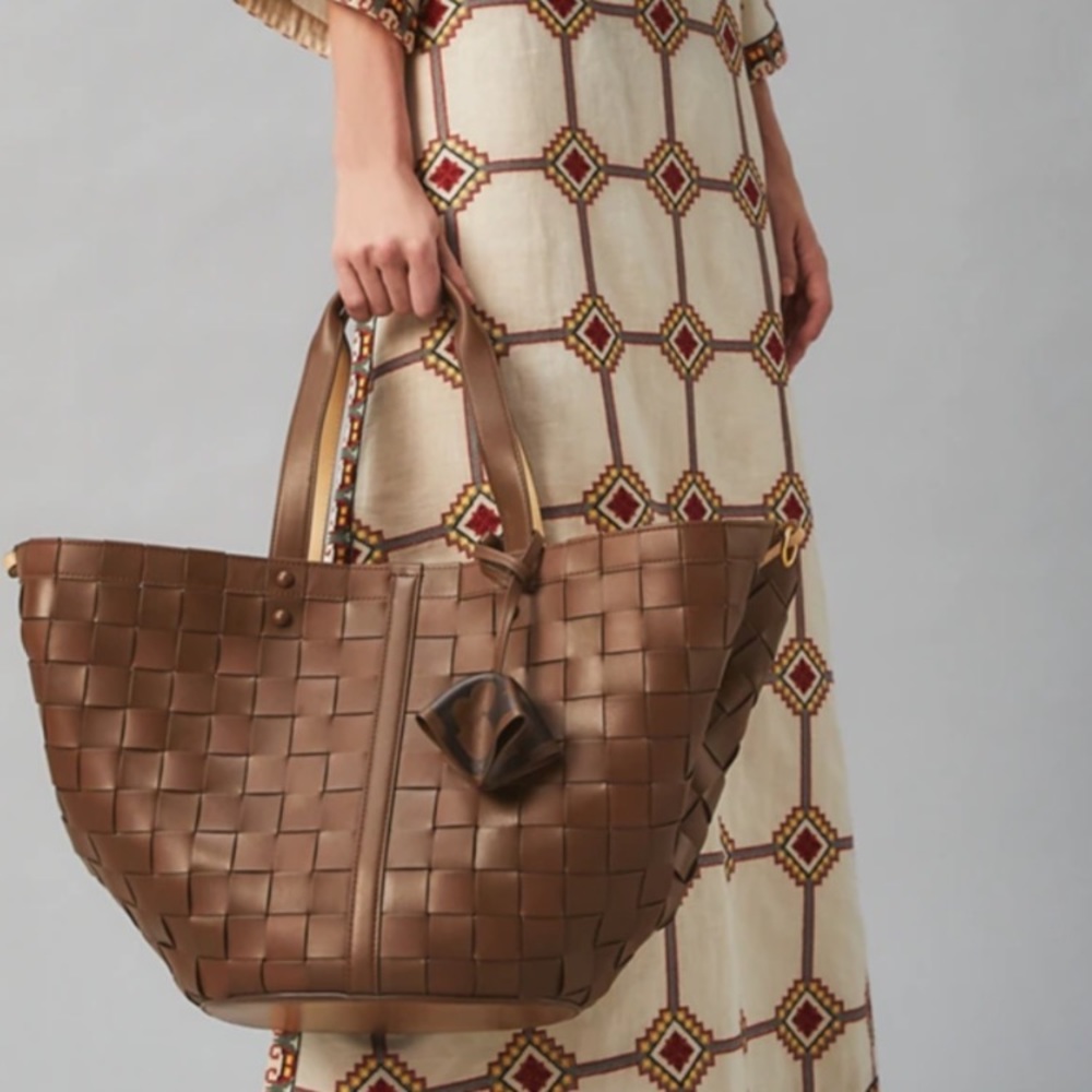 Tory Burch Sete Woven Tote